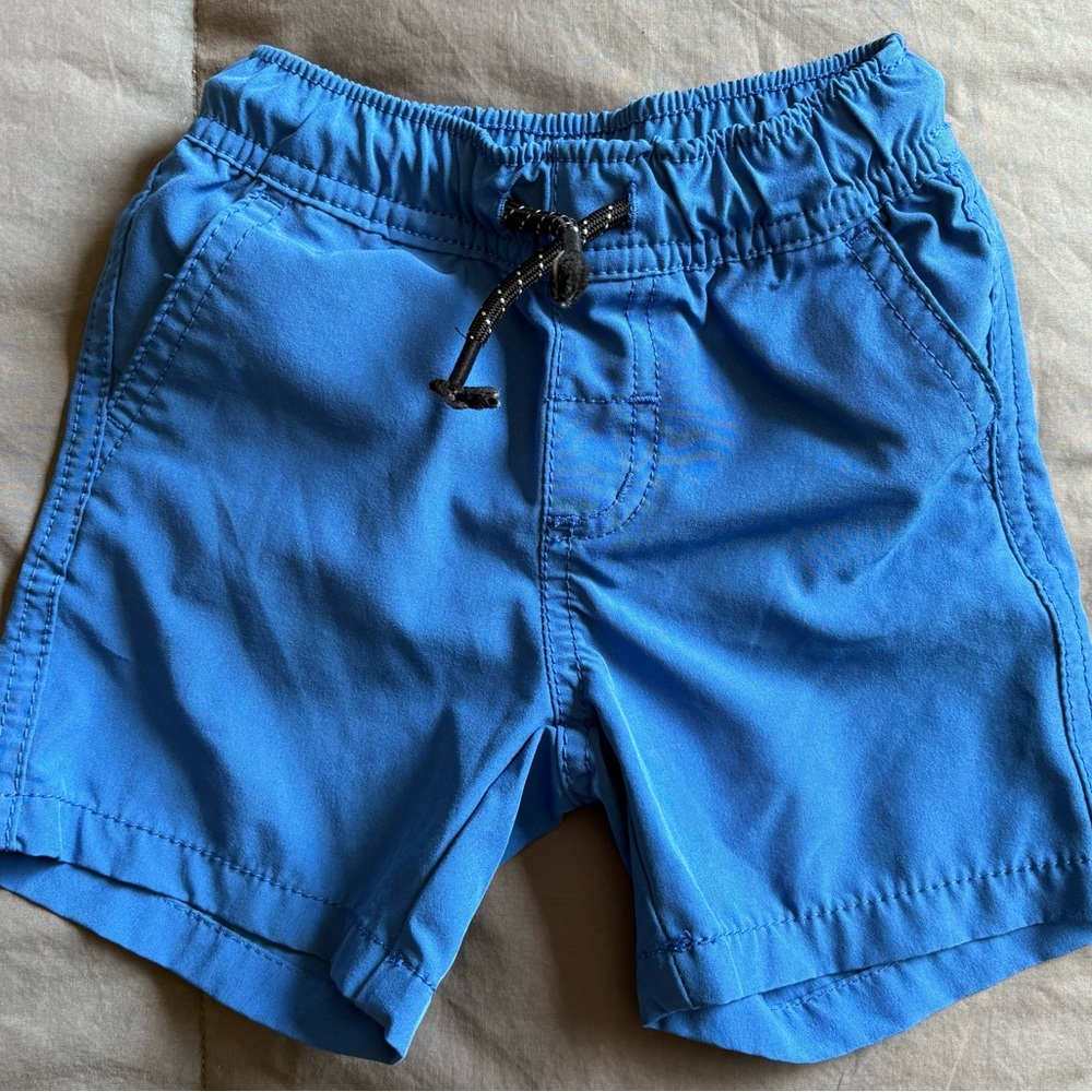Boys Dark Blue Swimming Trunks Size 18m